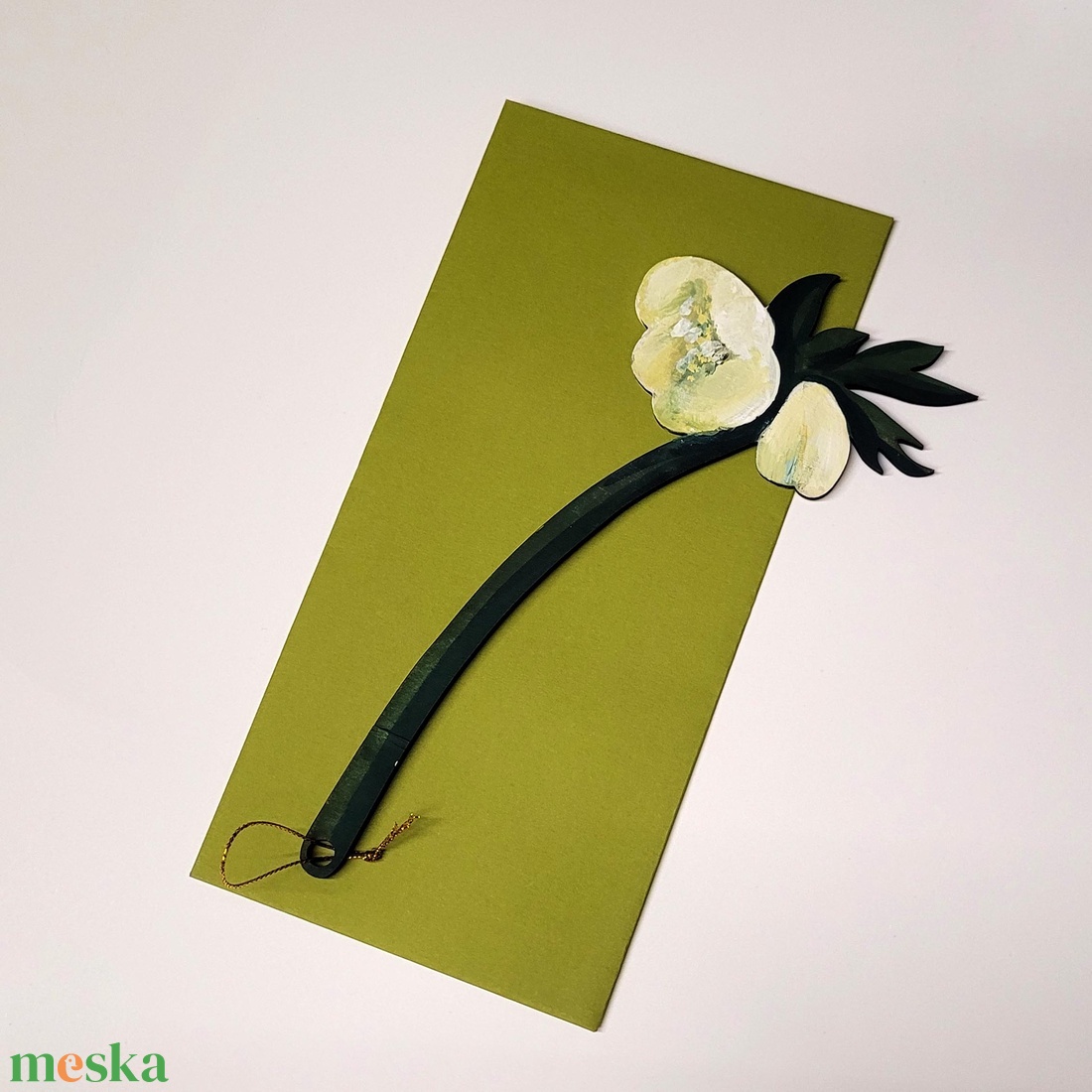 Kézzel festett tartós virág dekoráció - alternatíva művirágra - otthon & életmód - dekoráció - Meska.hu