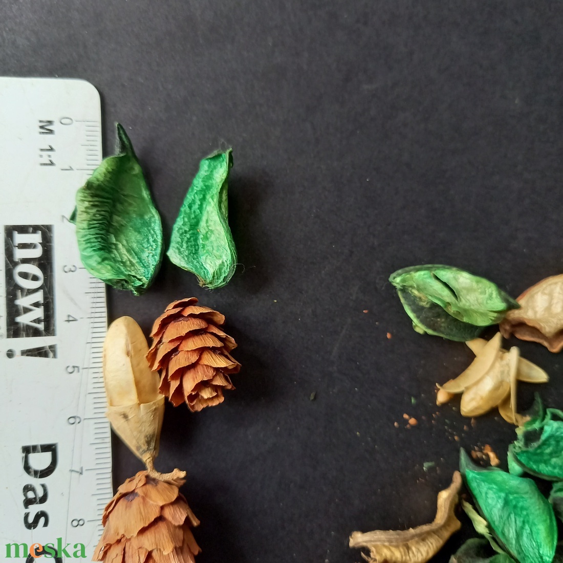 Toboz, és száraz termés dekorációs alapanyag  - kellékek & szerszámok - dekorációs kellékek - termések, terméscsomagok - Meska.hu