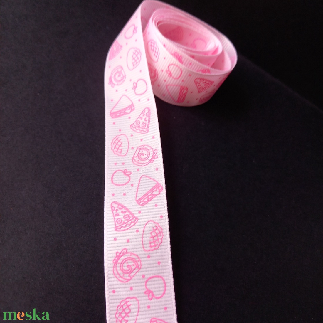 Mintázott textil szalag dekoráláshoz  - kellékek & szerszámok - rövidáru - szalag, pánt - textilszalag - Meska.hu
