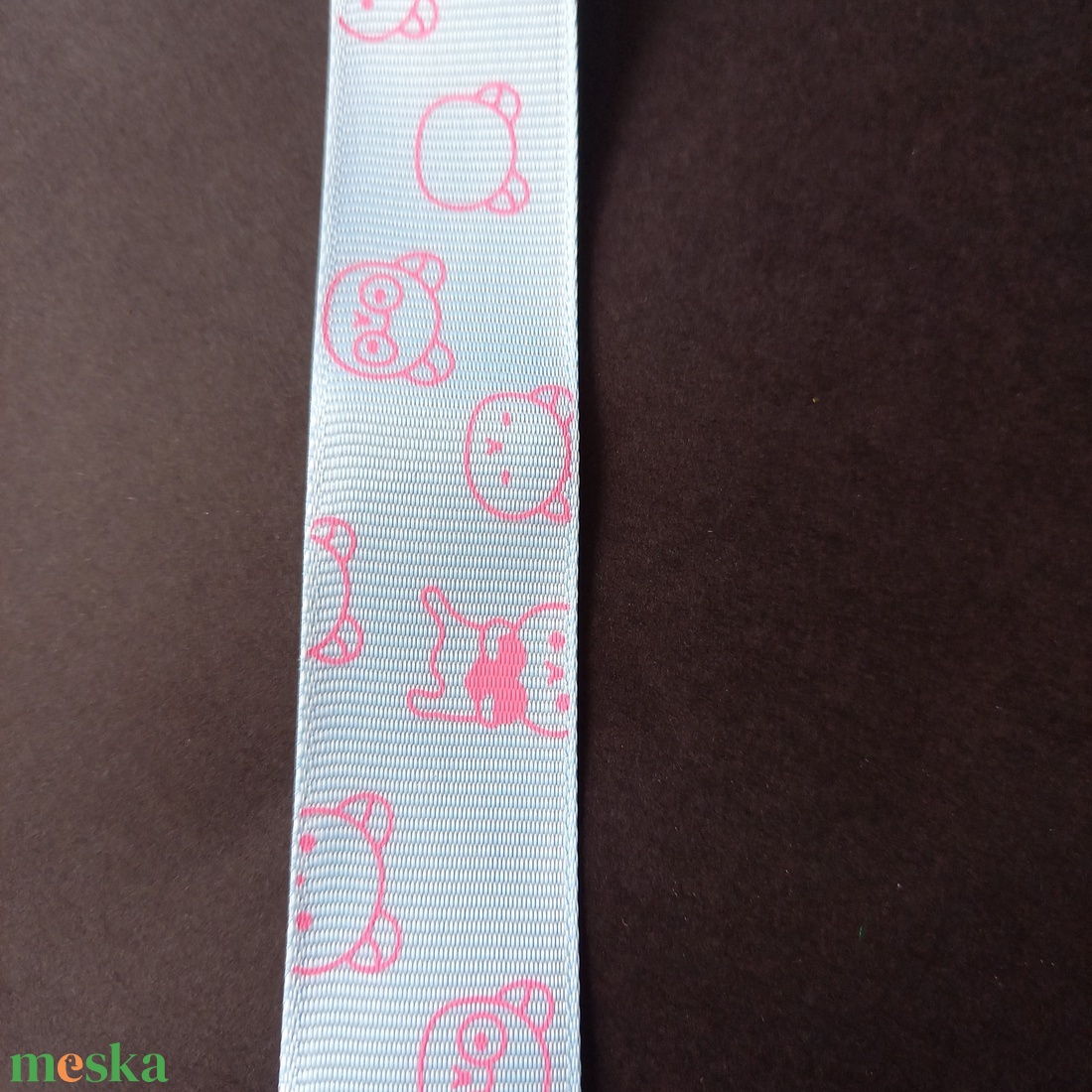 Macis mintájú textil szalag dekoráláshoz  - kellékek & szerszámok - rövidáru - szalag, pánt - textilszalag - Meska.hu