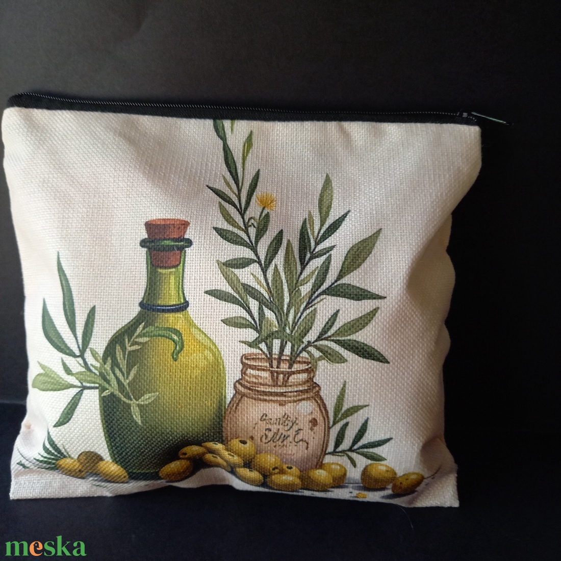 Neszesszer,  sminktáska,  tolltartó 21x19 cm - táska & tok - neszesszer - Meska.hu