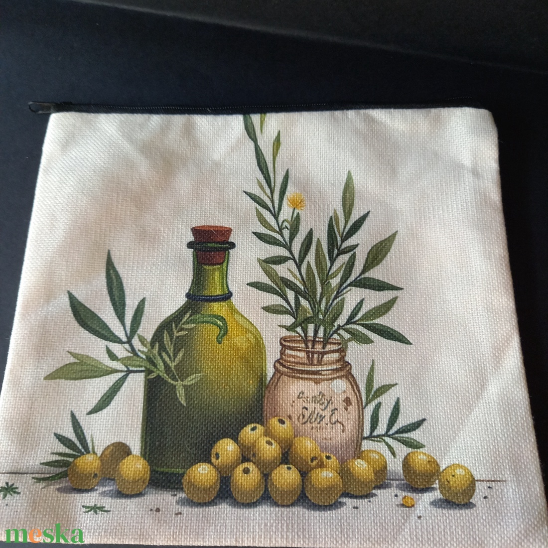 Neszesszer,  sminktáska,  tolltartó 21x19 cm - táska & tok - neszesszer - Meska.hu