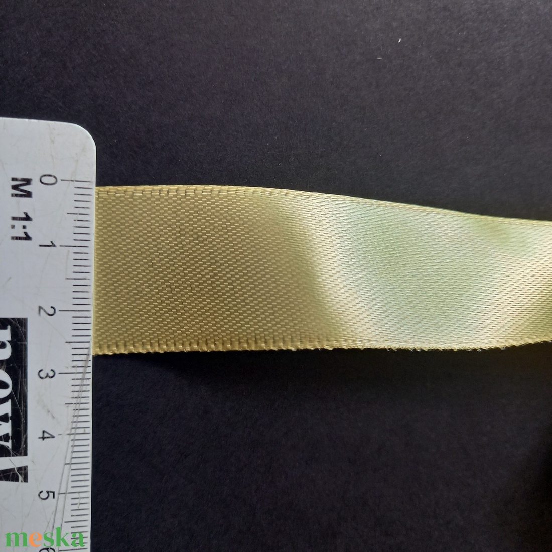 Szatén szalag dekoráláshoz 2,6 cm széles  - kellékek & szerszámok - rövidáru - szalag, pánt - textilszalag - Meska.hu