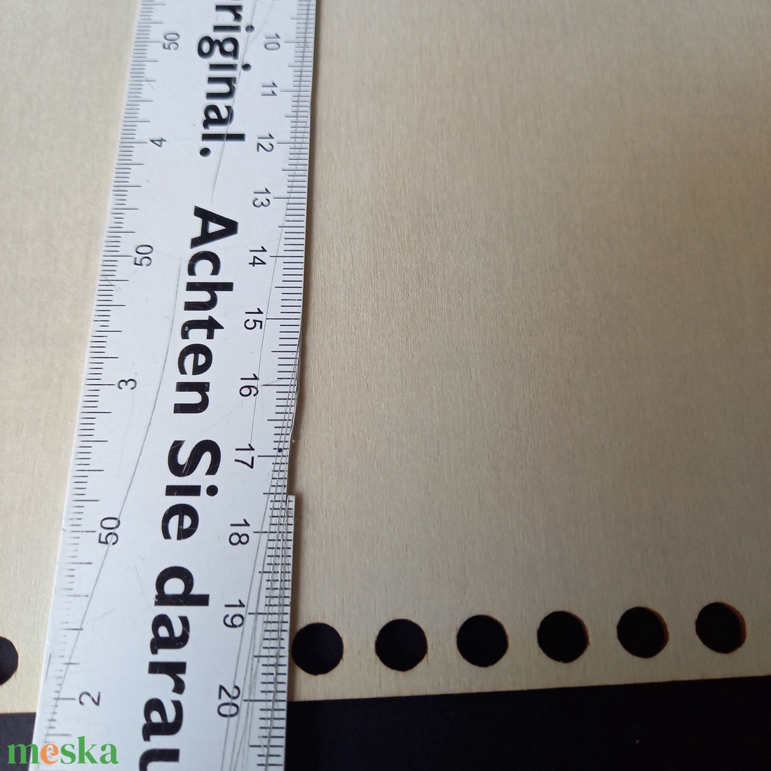 30x20 cm Horgolható natúr fa dekorációs alapanyag   - kellékek & szerszámok - hobby fa alapanyag - egyéb fatermék - Meska.hu