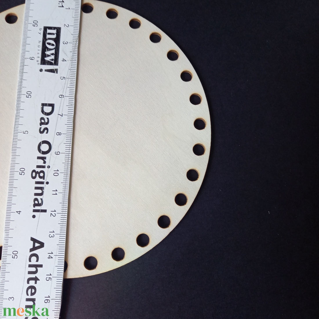 15 cm Horgolható natúr fa dekorációs alapanyag   - kellékek & szerszámok - hobby fa alapanyag - egyéb fatermék - Meska.hu