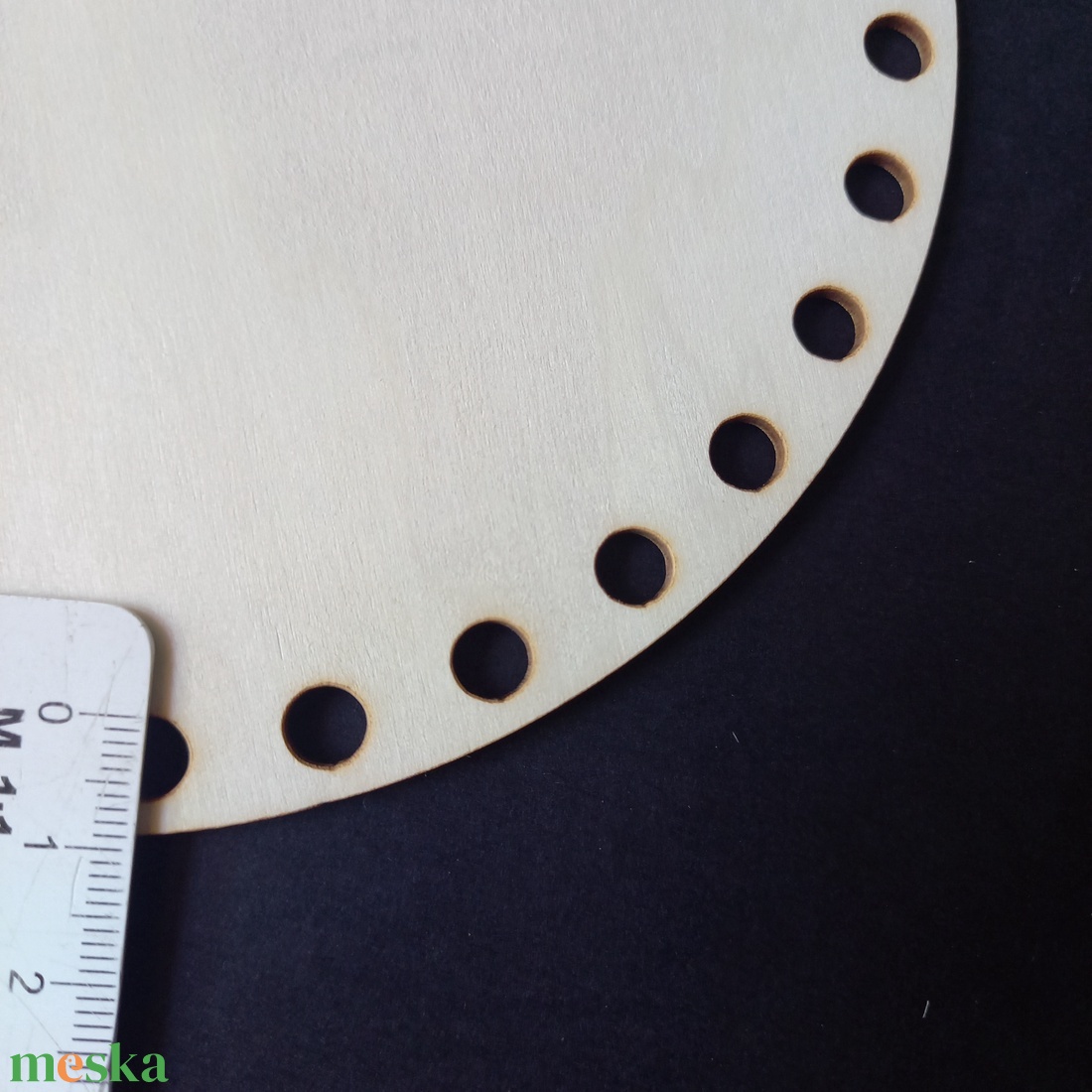 15 cm Horgolható natúr fa dekorációs alapanyag   - kellékek & szerszámok - hobby fa alapanyag - egyéb fatermék - Meska.hu