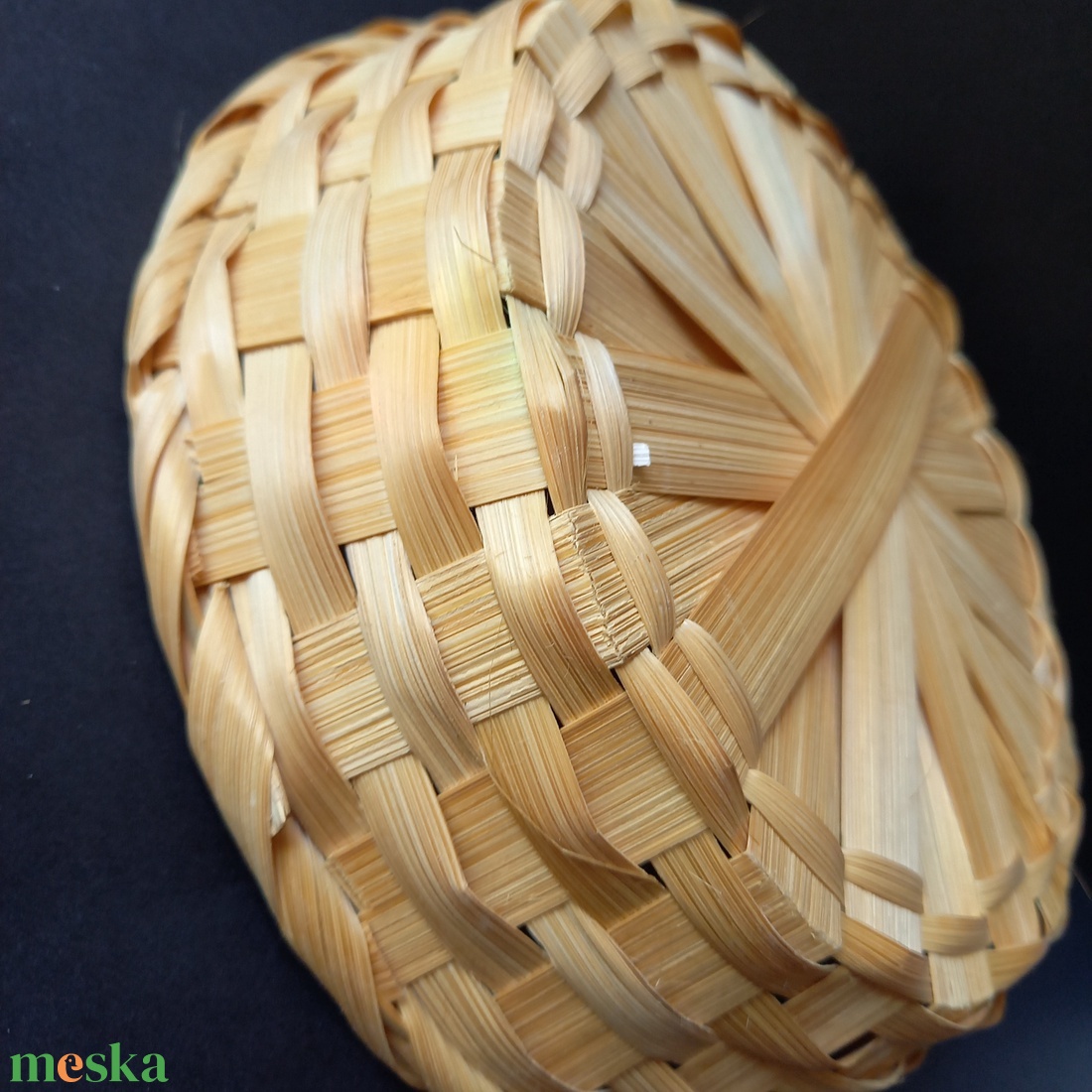 20 cm átmérőjű fonott kosárka dekoráláshoz  - kellékek & szerszámok - hobby fa alapanyag - egyéb fatermék - Meska.hu