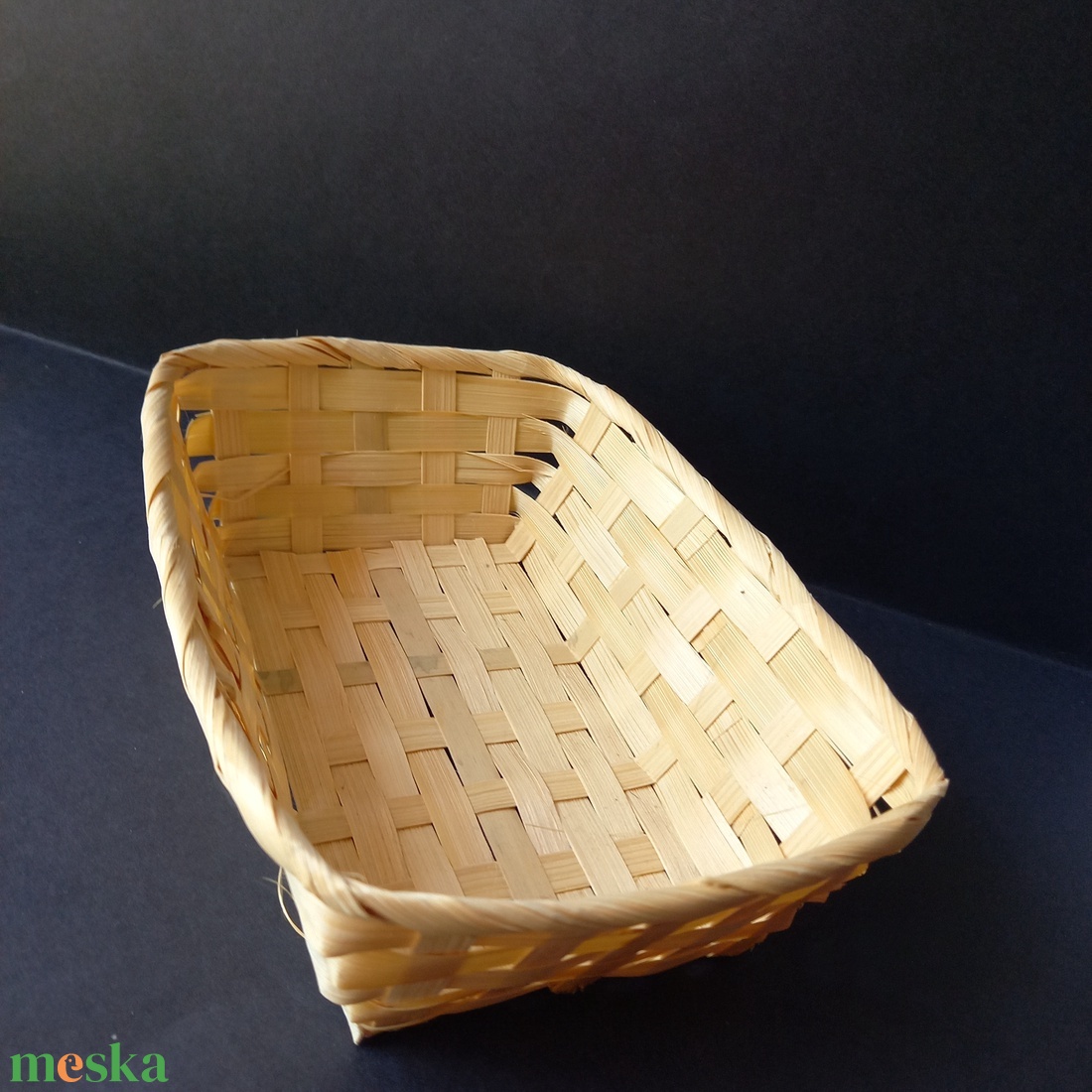 18x13x5 cm szögletes formájú kosárka dekoráláshoz  - kellékek & szerszámok - hobby fa alapanyag - egyéb fatermék - Meska.hu