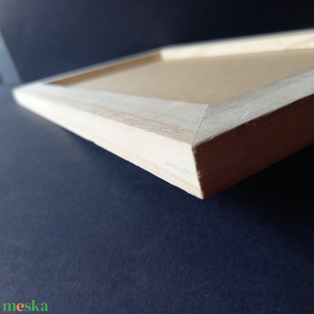35x21 cm natúr fa képkeret, alapanyag  - kellékek & szerszámok - hobby fa alapanyag - képkeret - Meska.hu