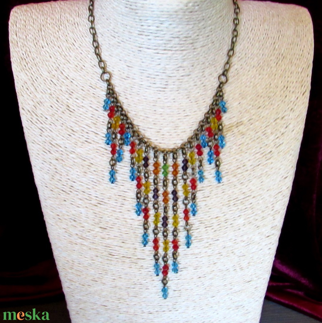 AKCIÓ! Party a medencénél - szett - ékszer - ékszerszett - Meska.hu