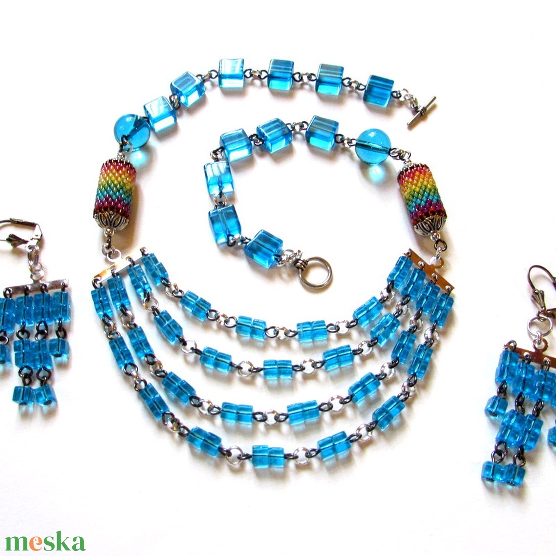 Rainbow - szett AKCIÓ! - ékszer - ékszerszett - Meska.hu