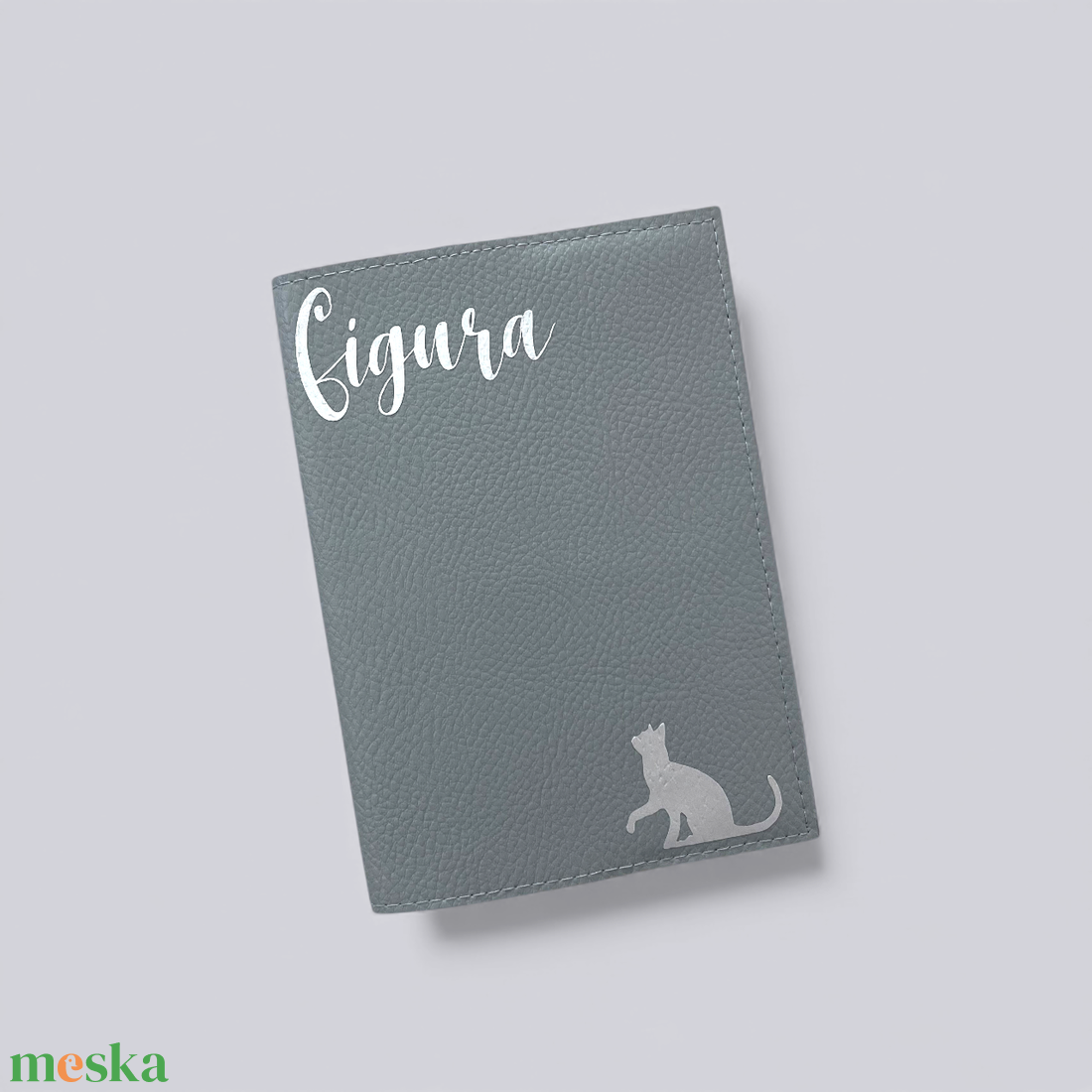 Műbőr kisállat egészségügyi könyv cicának - táska & tok - pénztárca & más tok - kártyatartó & irattartó - Meska.hu
