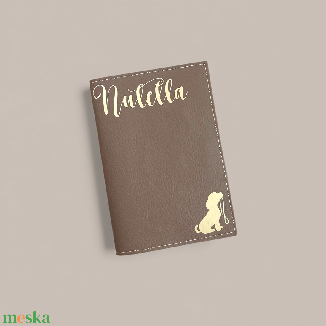 Műbőr kisállat egészségügyi könyv kutyának - táska & tok - pénztárca & más tok - kártyatartó & irattartó - Meska.hu