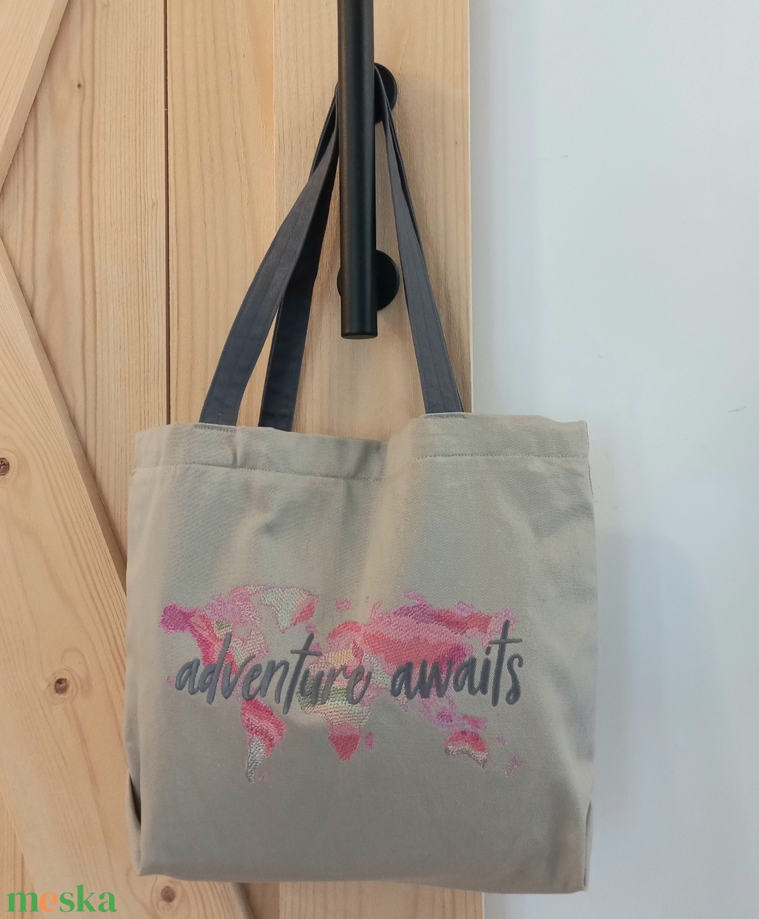 Kis vászontáska térkép hímzéssel - táska & tok - bevásárlás & shopper táska - shopper, textiltáska, szatyor - Meska.hu Kis vászontáska térkép hímzéssel - táska & tok - bevásárlás & shopper táska - shopper, textiltáska, szatyor - Meska.hu