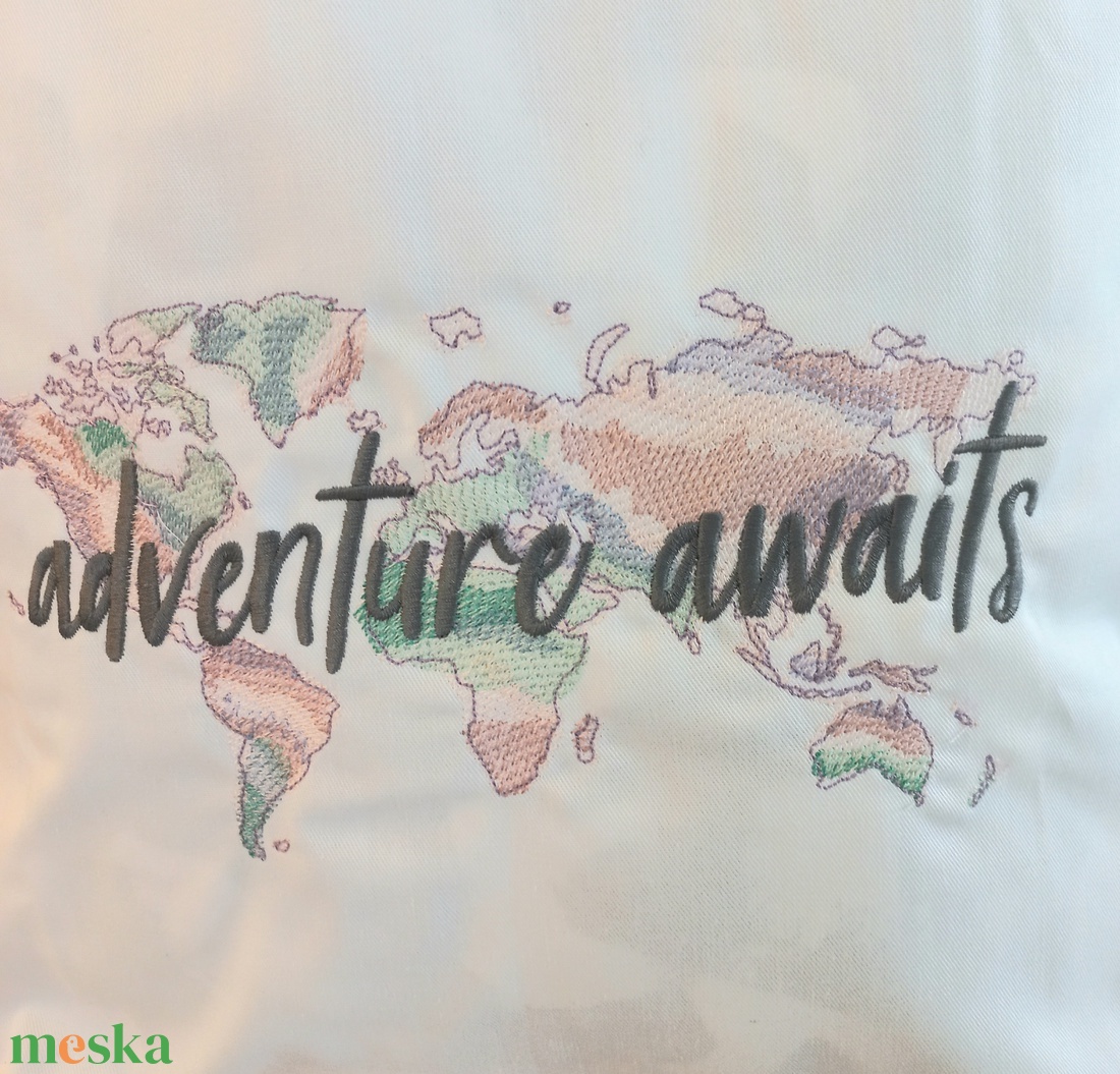 Térképes hímzett vászontáska  - táska & tok - bevásárlás & shopper táska - kenyeres zsák - Meska.hu Térképes hímzett vászontáska  - táska & tok - bevásárlás & shopper táska - kenyeres zsák - Meska.hu