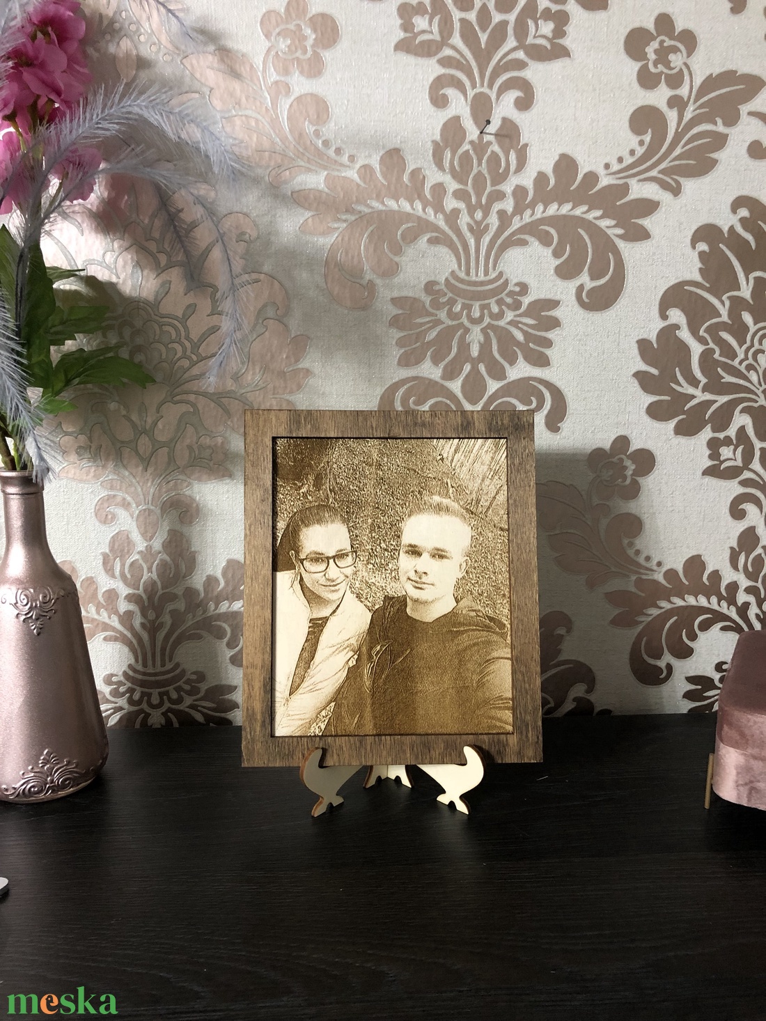Fára gravírozott kép, barna kerettel - esküvő - emlék & ajándék - album & fotóalbum - Meska.hu Fára gravírozott kép, barna kerettel - esküvő - emlék & ajándék - album & fotóalbum - Meska.hu
