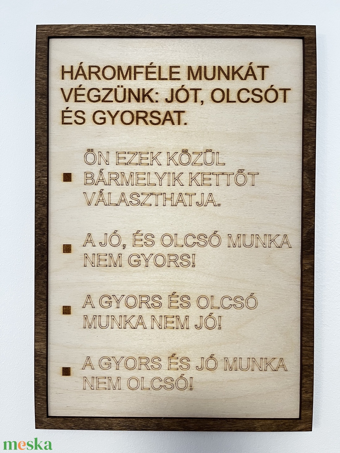 Vicces szakember tábla - esküvő - dekoráció - tábla & jelzés - Meska.hu