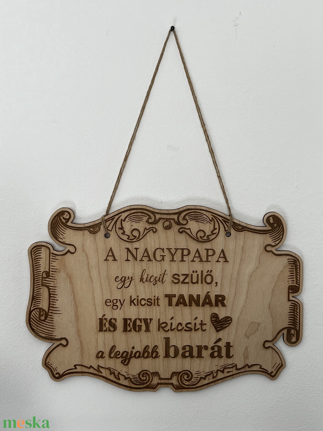 Gravírozott fa tábla Nagypapa idézettel - otthon & életmód - dekoráció - kép & falikép - táblakép - Meska.hu Gravírozott fa tábla Nagypapa idézettel - otthon & életmód - dekoráció - kép & falikép - táblakép - Meska.hu