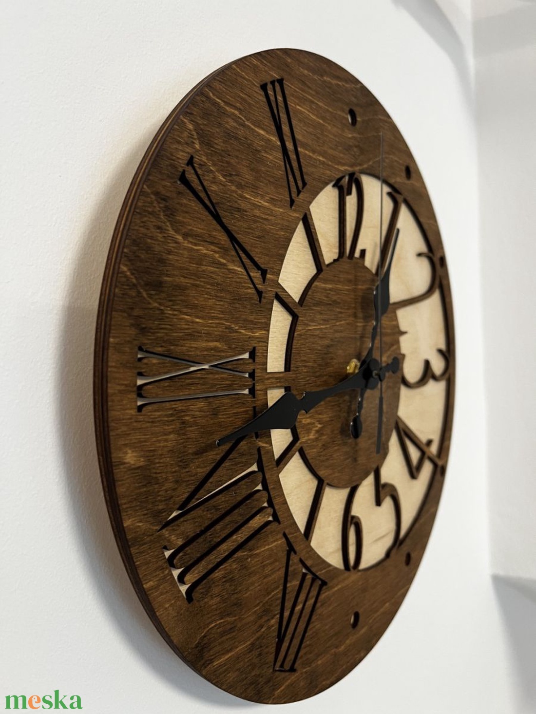 Fali óra római számos, 30 cm - otthon & életmód - dekoráció - fali és függő dekoráció - falióra & óra - Meska.hu Fali óra római számos, 30 cm - otthon & életmód - dekoráció - fali és függő dekoráció - falióra & óra - Meska.hu