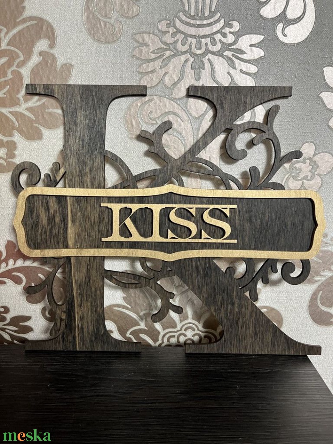 Öntapadós fa név iniciálé bejárati ajtóra � egyedi névvel - otthon & életmód - dekoráció - ajtó- és ablak dekoráció - ajtódísz & kopogtató - Meska.hu