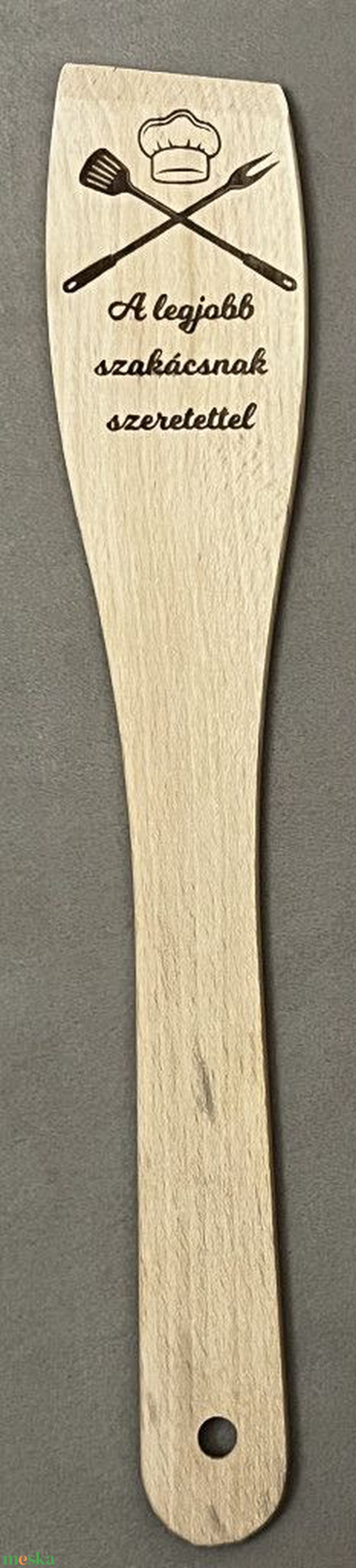 A legjobb szakácsnak � Gravírozott Fa Fakanál � Konyhai Dekoráció és Ajándék - otthon & életmód - konyhafelszerelés, tálalás - sütés, főzés - fakanál & fakanáltartó - Meska.hu
