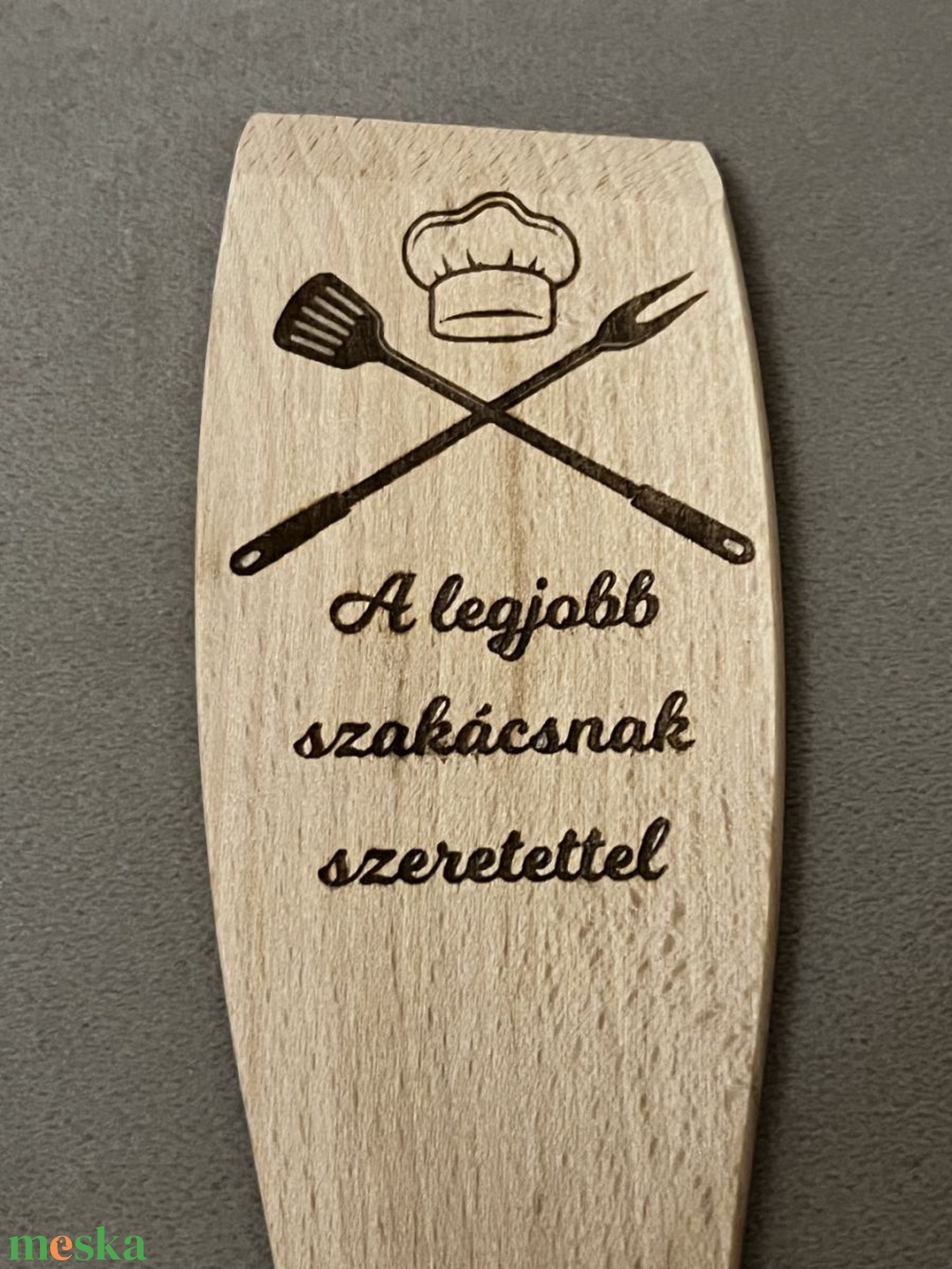 A legjobb szakácsnak � Gravírozott Fa Fakanál � Konyhai Dekoráció és Ajándék - otthon & életmód - konyhafelszerelés, tálalás - sütés, főzés - fakanál & fakanáltartó - Meska.hu