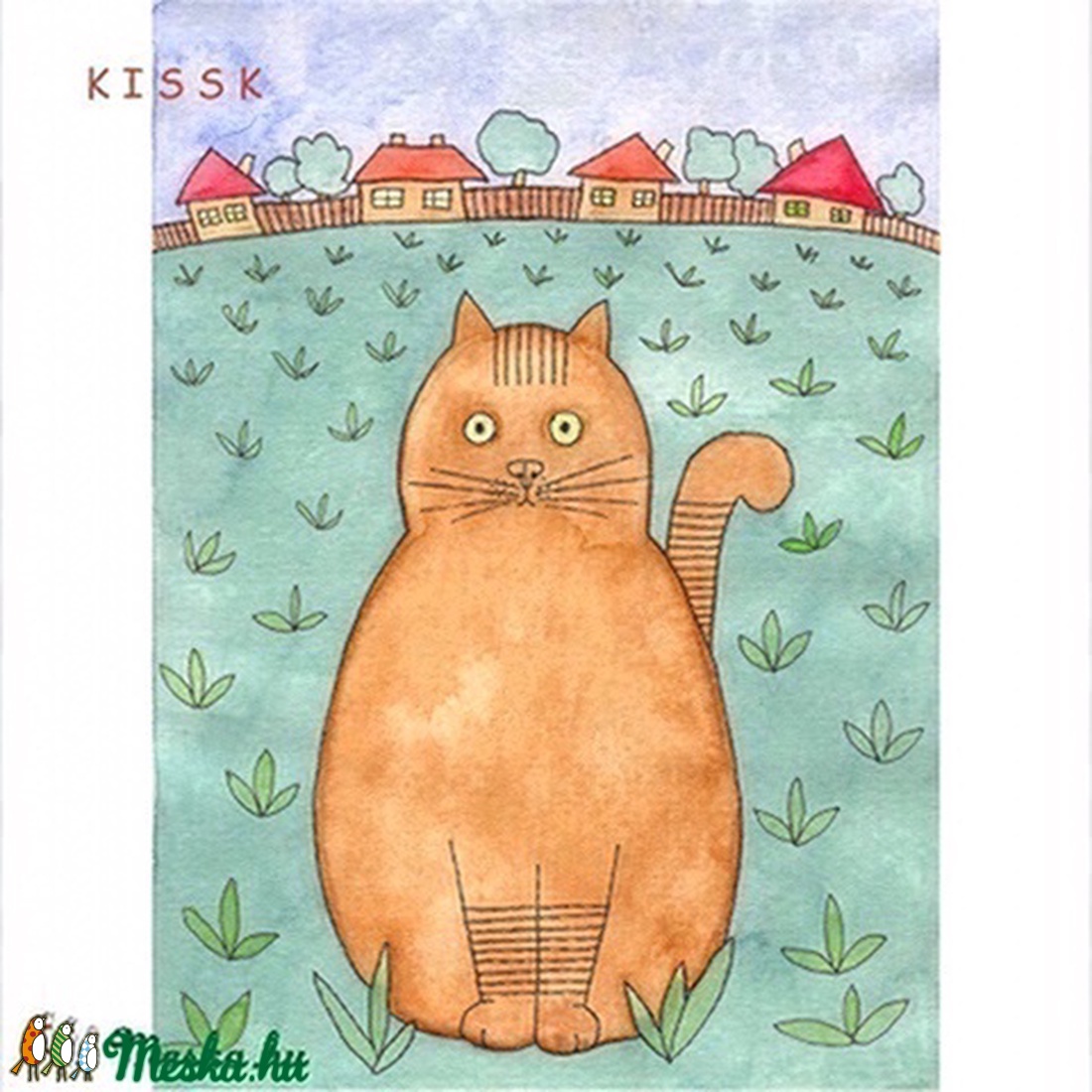 Vörös cica 2/50 - - Meska.hu Vörös cica 2/50 - - Meska.hu