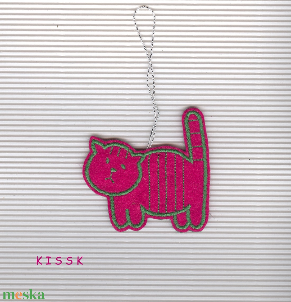 Pink Buta Cicó dísz - otthon & életmód - dekoráció - fali és függő dekoráció - függődísz - Meska.hu Pink Buta Cicó dísz - otthon & életmód - dekoráció - fali és függő dekoráció - függődísz - Meska.hu