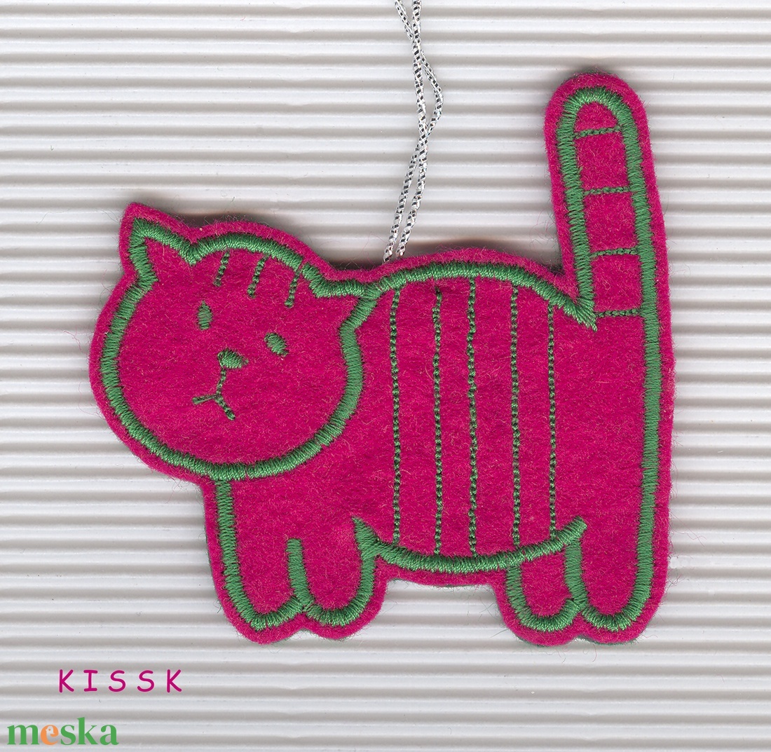 Pink Buta Cicó dísz - otthon & életmód - dekoráció - fali és függő dekoráció - függődísz - Meska.hu Pink Buta Cicó dísz - otthon & életmód - dekoráció - fali és függő dekoráció - függődísz - Meska.hu