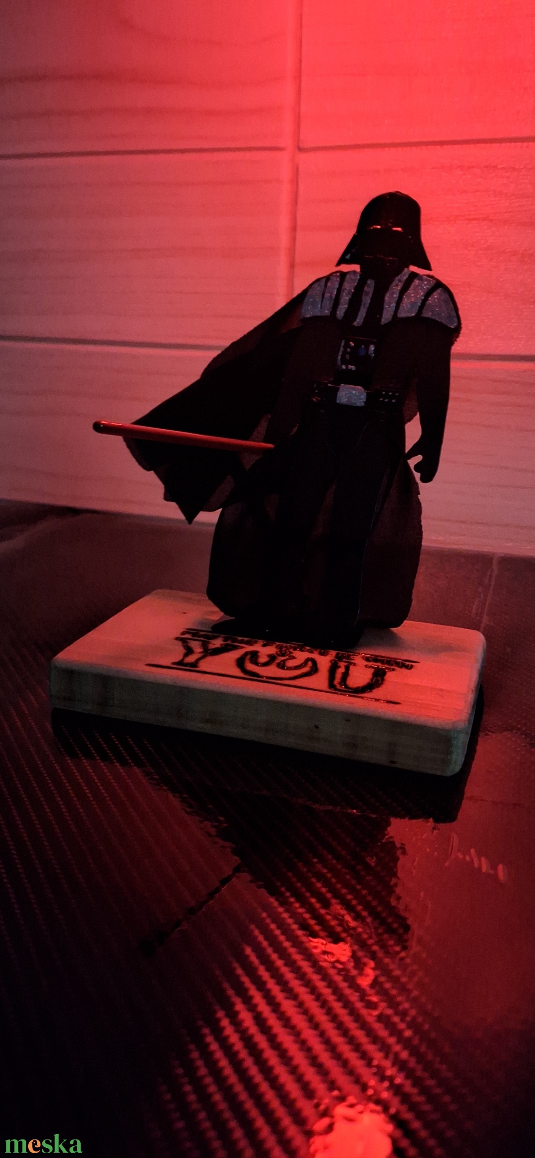 Darth Vader - Az erő legyen veled! Kézzel készített Star Wars figura  - kellékek & szerszámok - dekorációs kellékek - figurák - Meska.hu