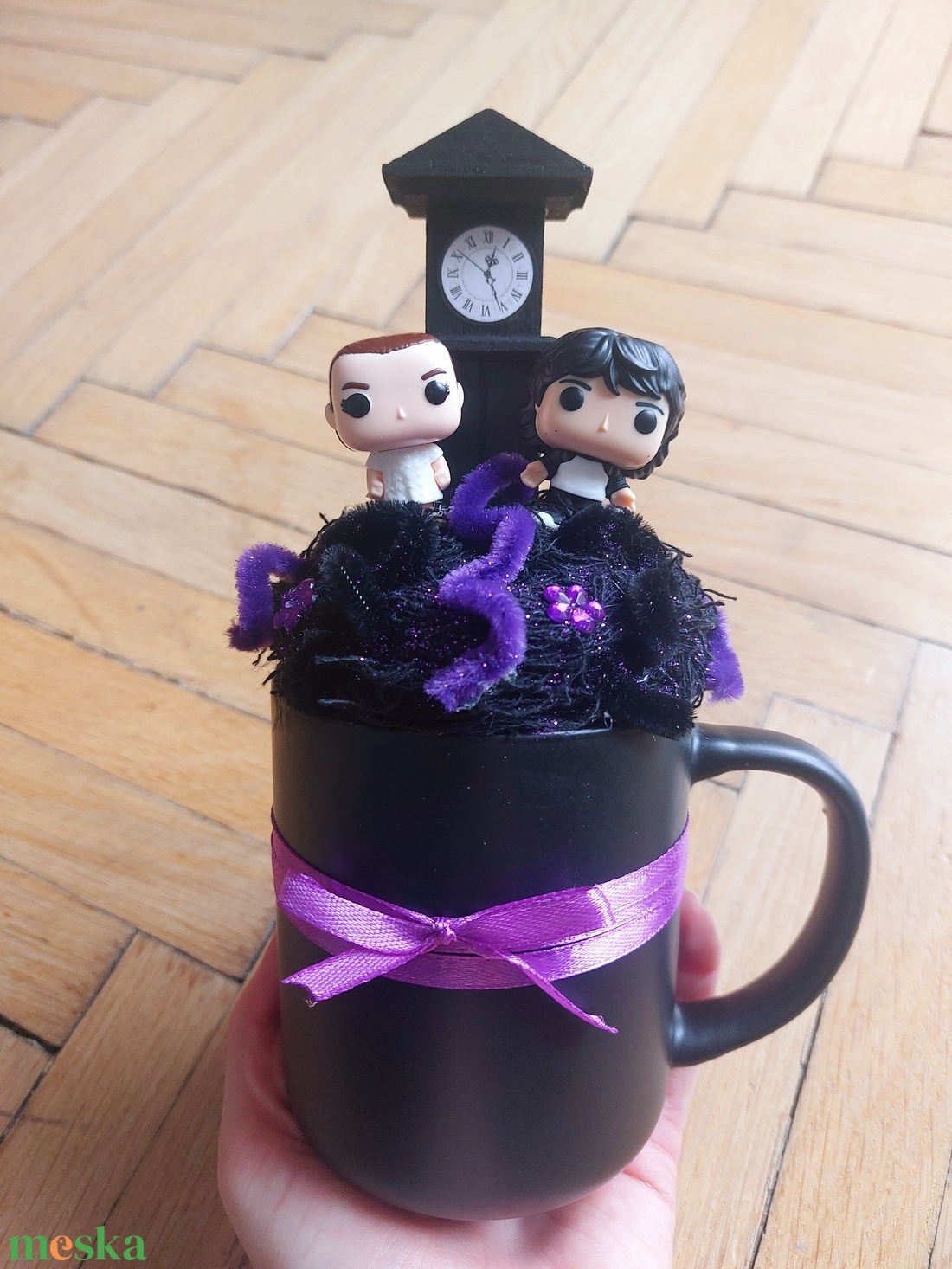 Stranger things asztaldísz - otthon & életmód - dekoráció - asztal és polc dekoráció - asztaldísz - Meska.hu