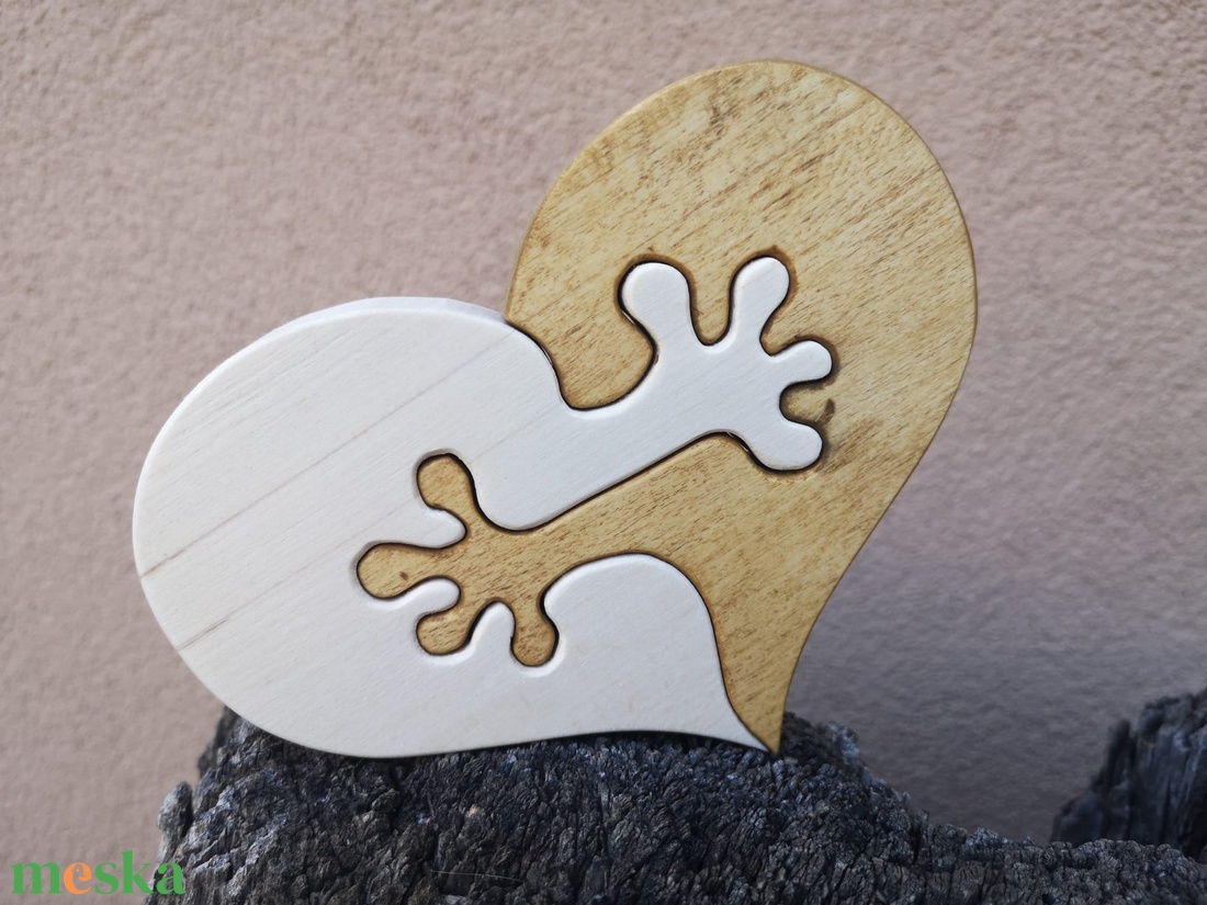 Szív fa szobor, puzzle - művészet - szobor - fa - Meska.hu Szív fa szobor, puzzle - művészet - szobor - fa - Meska.hu