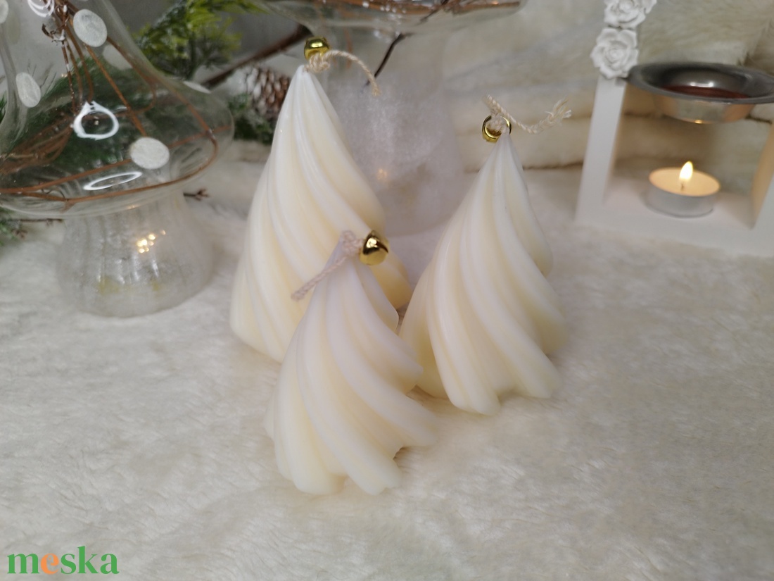 Szójaviasz gyerty�k - kellékek & szerszámok - dekorációs kellékek - dekorációs gyertya - Meska.hu