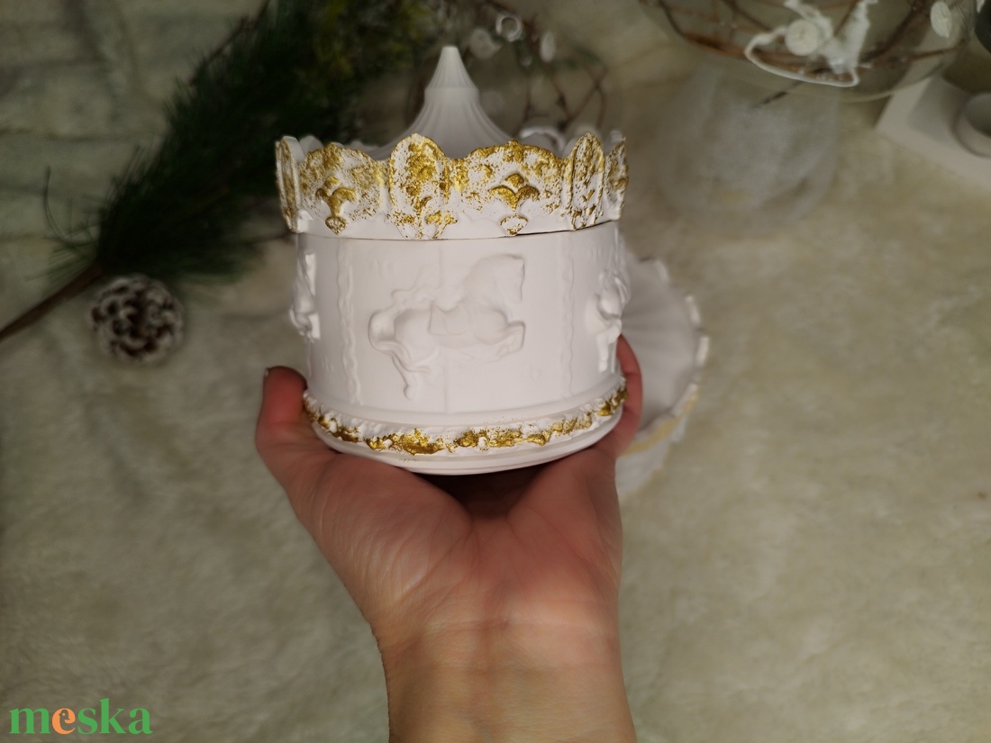 Illatgyertya  - karácsony - karácsonyi lakásdekoráció - karácsonyi illatgyertya, mécses - Meska.hu