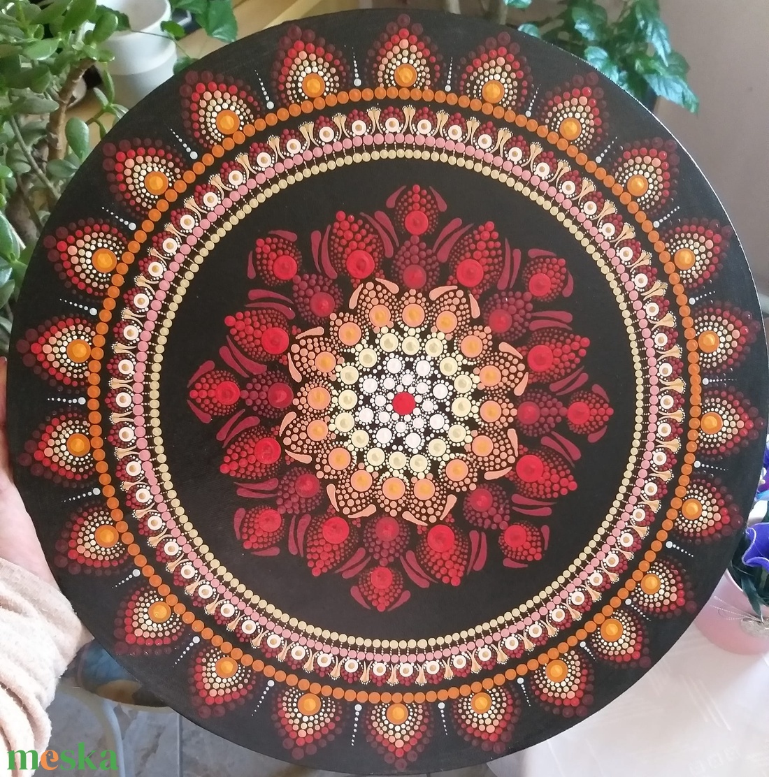 Változás mandala - művészet - festmény - akril - Meska.hu Változás mandala - művészet - festmény - akril - Meska.hu