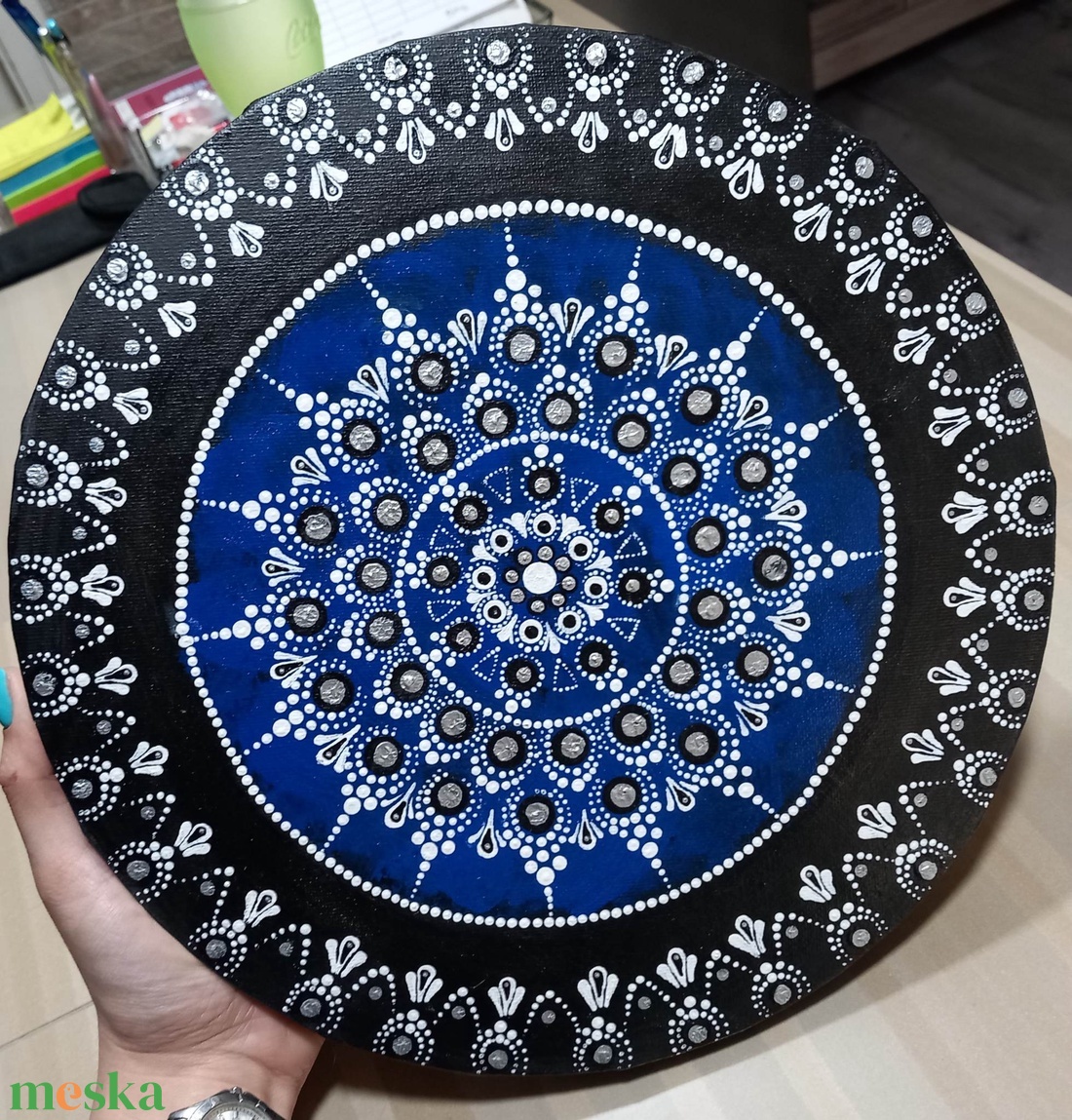 'Egyensúly' Mandala - művészet - festmény - akril - Meska.hu 'Egyensúly' Mandala - művészet - festmény - akril - Meska.hu