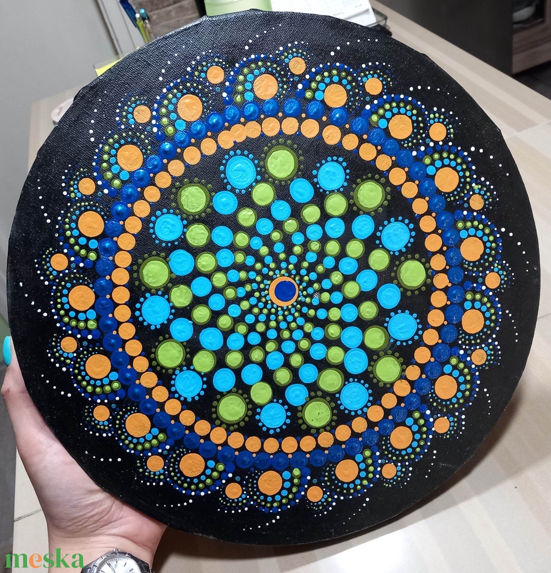 Egyensúly Mandala - művészet - festmény - akril - Meska.hu Egyensúly Mandala - művészet - festmény - akril - Meska.hu