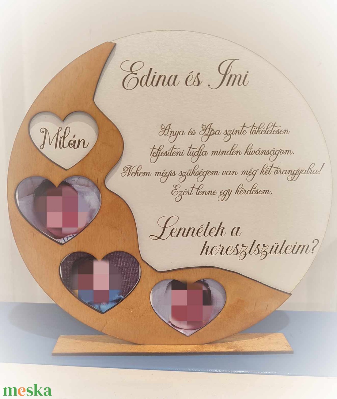 Keresztszülő felkérő - játék & sport - keresztelőajándékok - Meska.hu Keresztszülő felkérő - játék & sport - keresztelőajándékok - Meska.hu