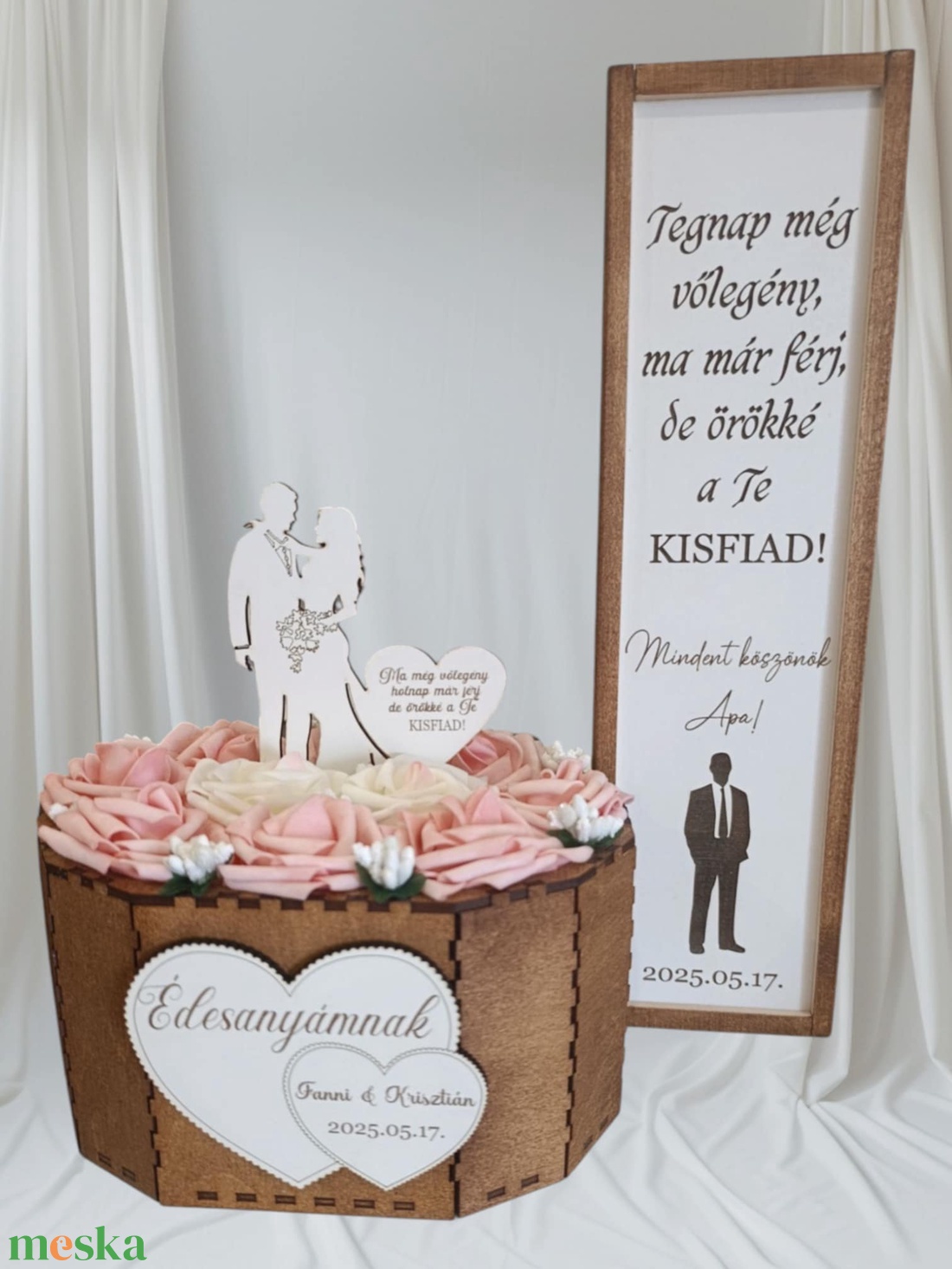 Szülőköszöntő szett - esküvő - emlék & ajándék - szülőköszöntő ajándék - Meska.hu