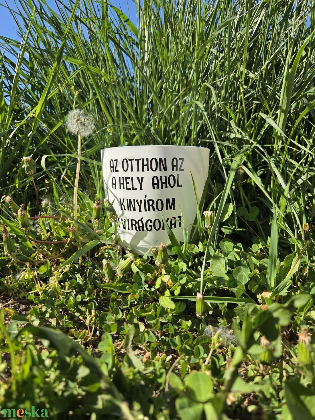 Virág kaspó  - otthon & életmód - virágdekoráció - virágtartó - kaspó - Meska.hu