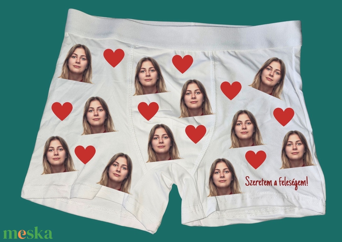 Fényképes boxer - ruha & divat - férfi ruha - nadrág - Meska.hu