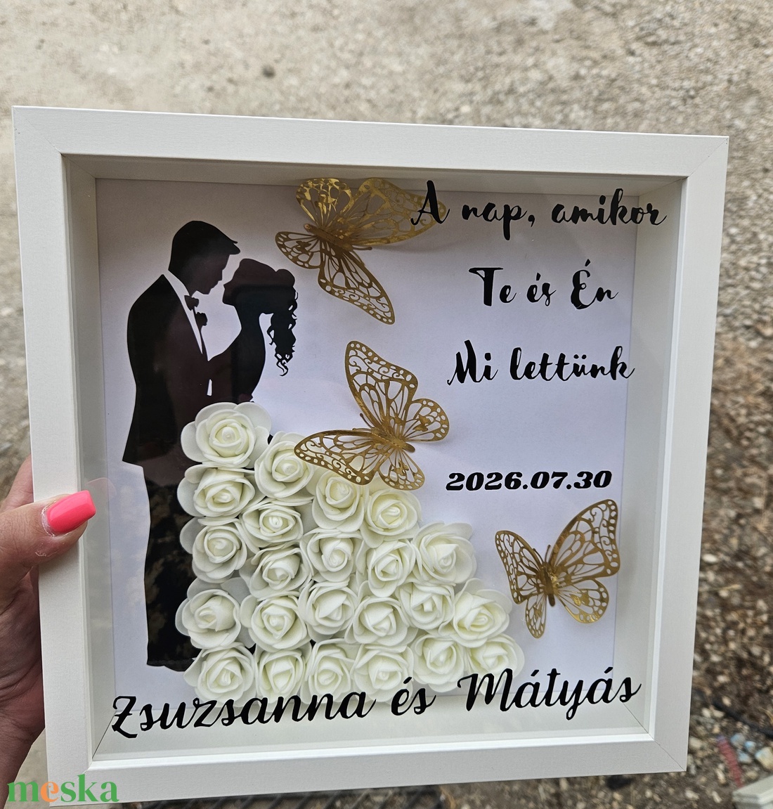 Esküvői box - otthon & életmód - dekoráció - kép & falikép - 3d képek - Meska.hu