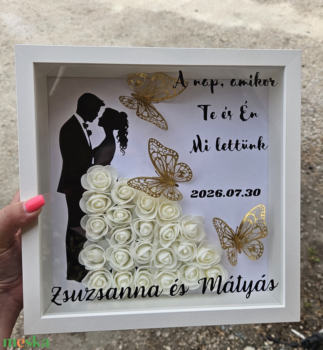 Esküvői box - otthon & életmód - dekoráció - kép & falikép - 3d képek - Meska.hu