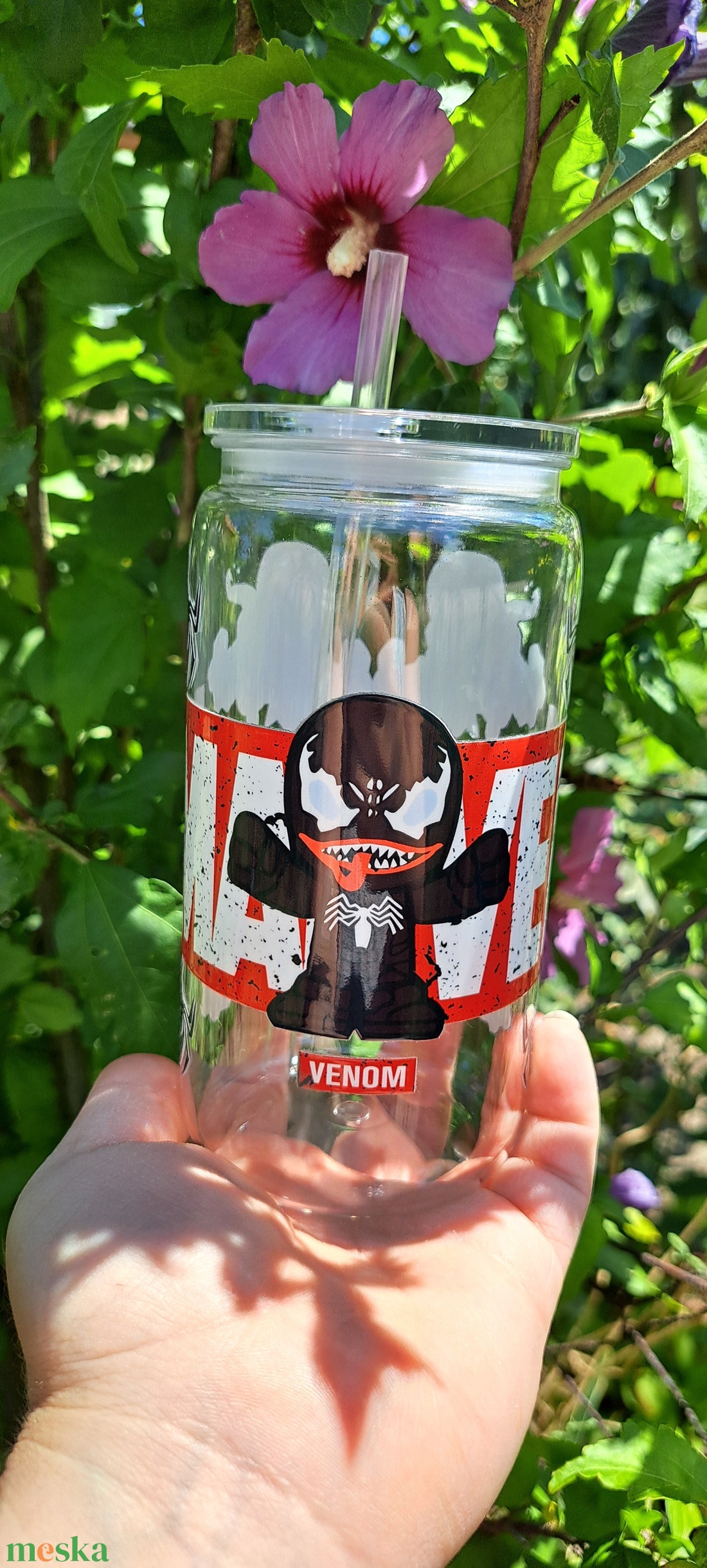 Venom műanyag tetős pohár szívószállal - otthon & életmód - konyhafelszerelés, tálalás - tálalás - pohár - Meska.hu Venom műanyag tetős pohár szívószállal - otthon & életmód - konyhafelszerelés, tálalás - tálalás - pohár - Meska.hu