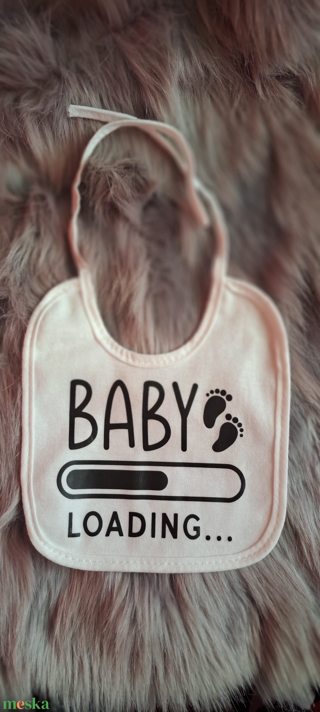 Egyedi  baba előke vízhatlan hátulsó résszel - ruha & divat - babaruha & gyerekruha - előke & nyálkendő - Meska.hu