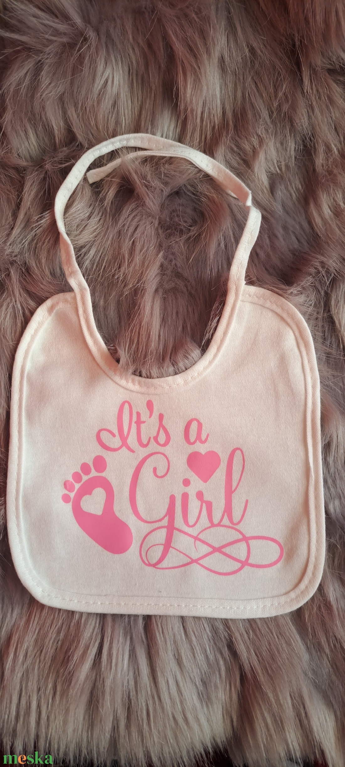 Egyedi  baba előke vízhatlan hátulsó résszel - ruha & divat - babaruha & gyerekruha - előke & nyálkendő - Meska.hu