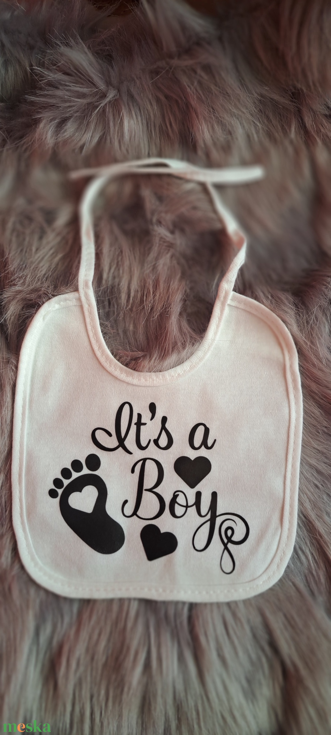 Egyedi  baba előke vízhatlan hátulsó résszel - ruha & divat - babaruha & gyerekruha - előke & nyálkendő - Meska.hu