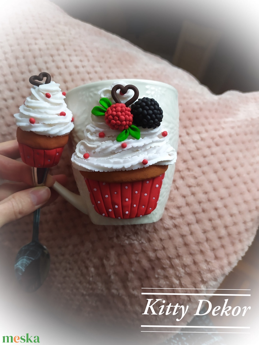 Cupcake álom bögre szett - otthon & életmód - konyhafelszerelés, tálalás - tálalás - bögre & csésze - Meska.hu