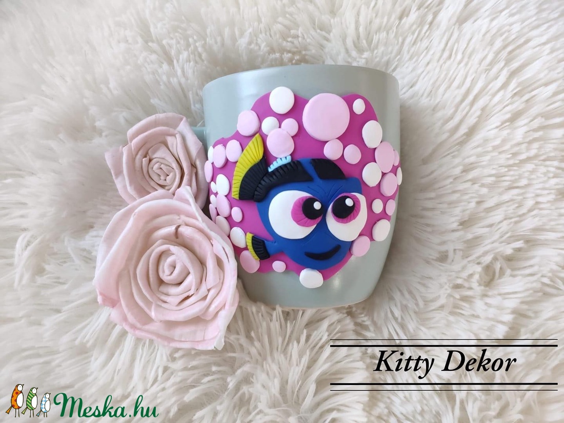 Szenilla bögre - otthon & életmód - Meska.hu