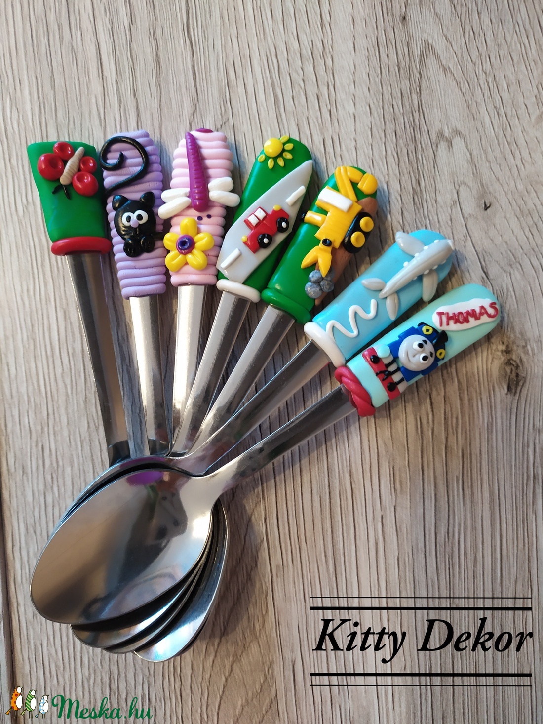 Mintás kanalak - otthon & életmód - konyhafelszerelés, tálalás - Meska.hu